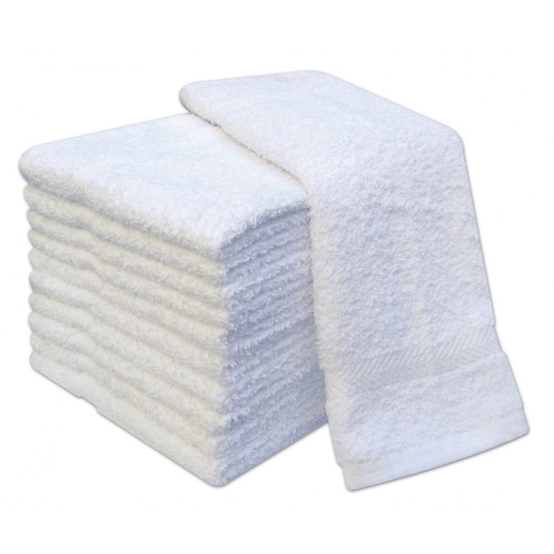 Face Cloth Towel 50CMx96CM White(200g)